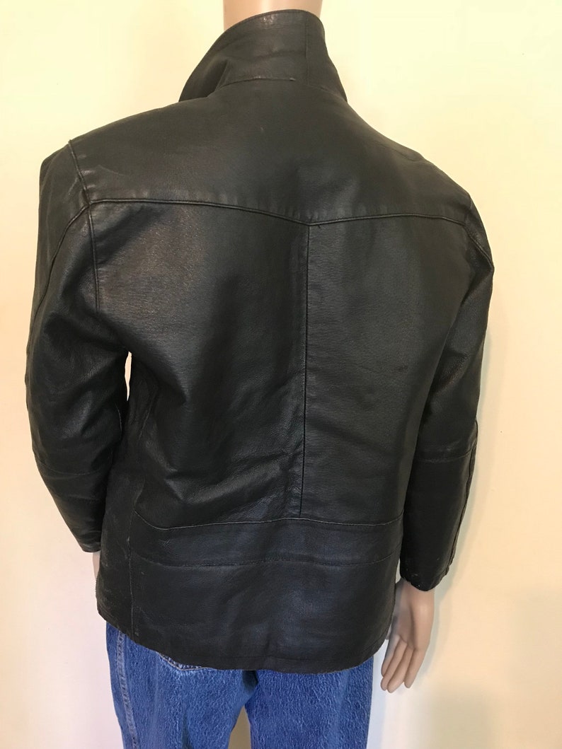 Vintage leather jacket 90s
