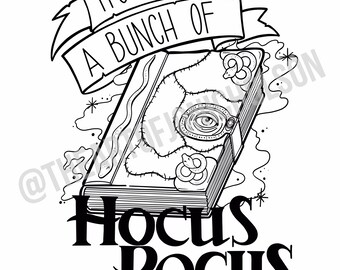 Hocus Pocus Fan Etsy