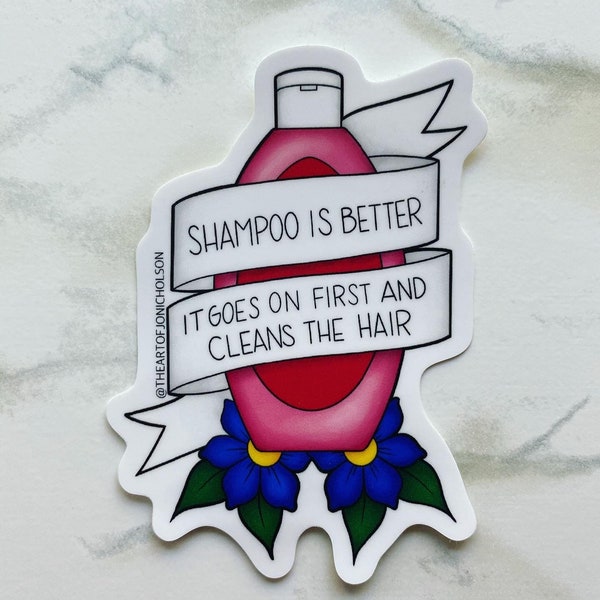 Shampoo is Better Billy Madison Etsy