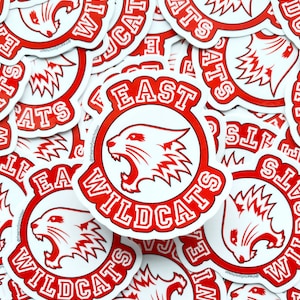 East Wildcats - Autocollant brillant 3 »
