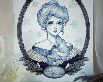 Frozen Charlotte - 8 x 10" Print