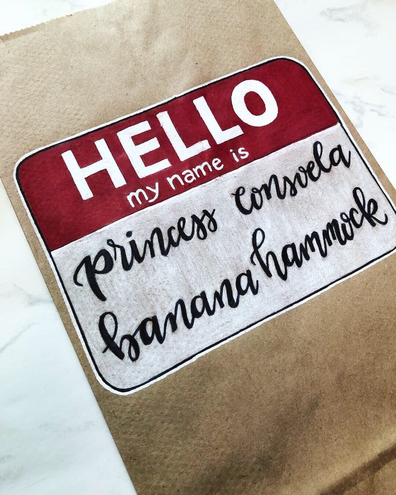 Download Crap Bag Princess Consuela Banana Hammock Lunch Bag Set Drawing Illustration Art Collectibles Kromasol Com