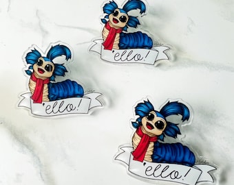 Ello - 1.5" Acrylic Pin