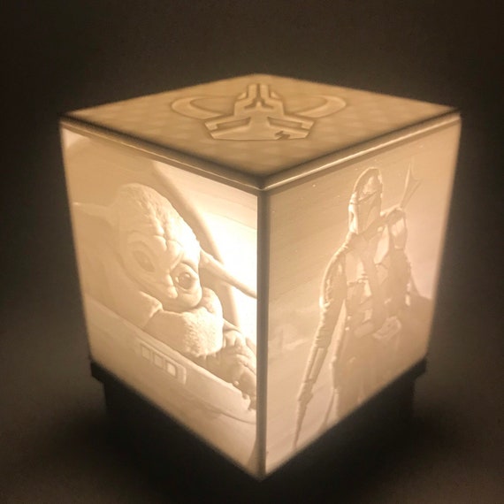 lithophane cube