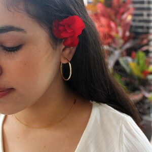 Gold Filled Hoop Earring