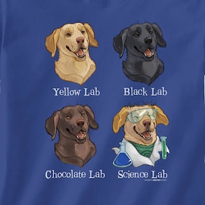 Science Lab Dog T-Shirt | Graphic Tee | Funny Dog Shirt | Nature Inspired |  Dog Owner | Dog Lover | Novelty Gift Apparel | Unisex T-Shirt