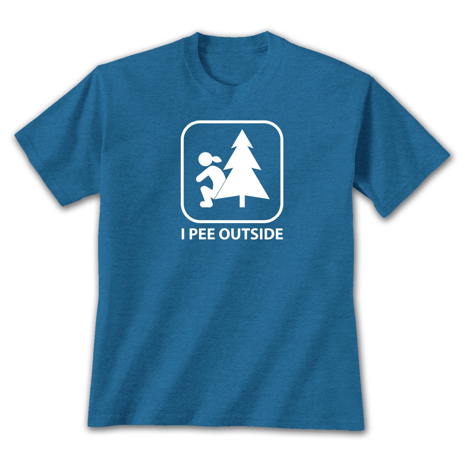 i pee outside tee shirt