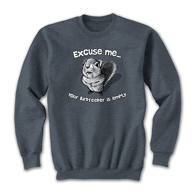 Excuse Me Squirrel Sweatshirt Graphic 