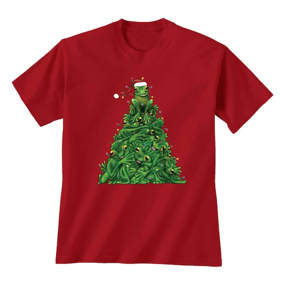 Mistletoad T-shirt Graphic Tee Funny 