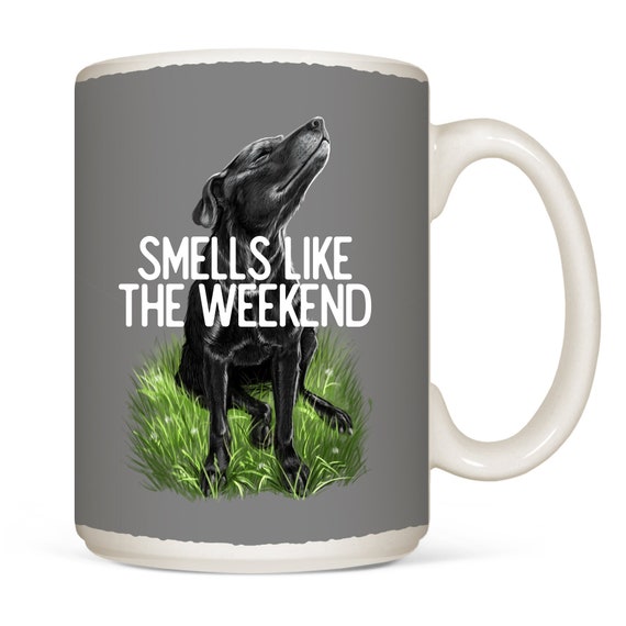 Weekend Mug | Coffee Cup | Dog Owner | Animal Inspired | Coffee Mugs |  Dishwasher Safe | Microwavable | Coffee Lover | 15 Fluid Ounce Mugs