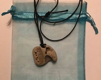 Natural hag stone/ Odin stone / witch stone