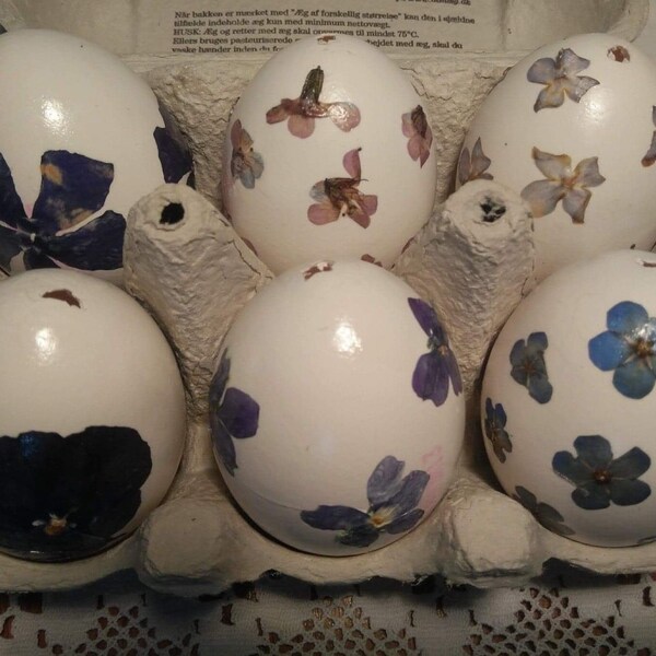 Decoupage Eggs Etsy