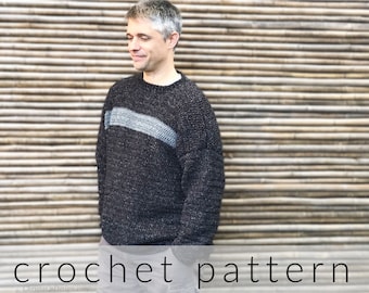 Elena Sweater Knitting Pattern for Beginners - ChristaCoDesign