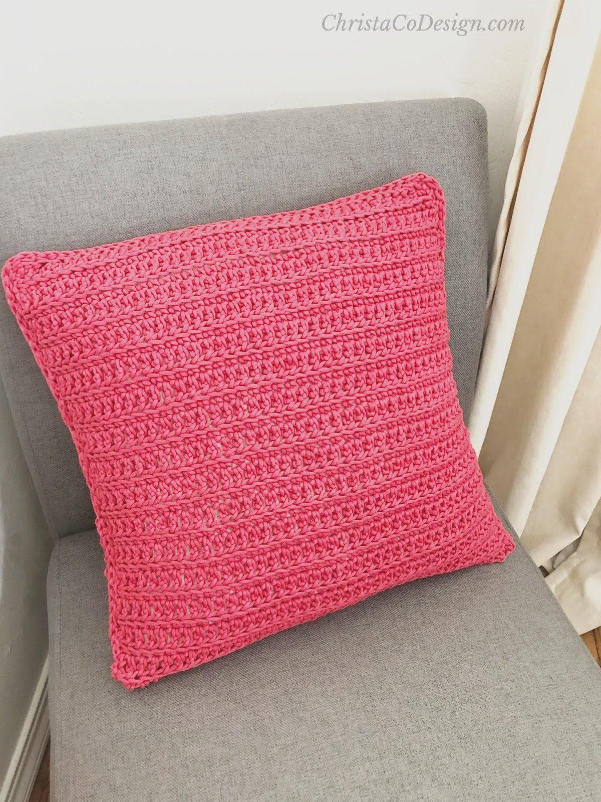 Crochet Piazza Pillow