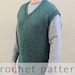 see more listings in the Crochet Sweater Patterns section