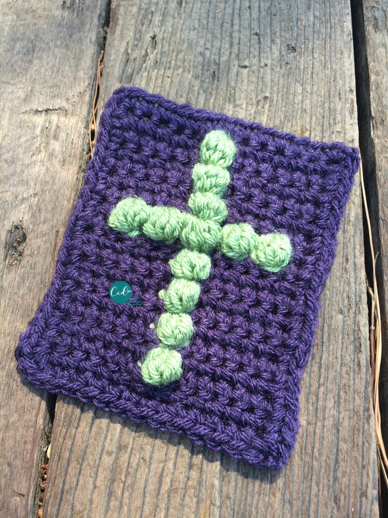 Crochet Pattern Pocket Prayer Cloth Pattern Cross Crochet - Etsy Norway