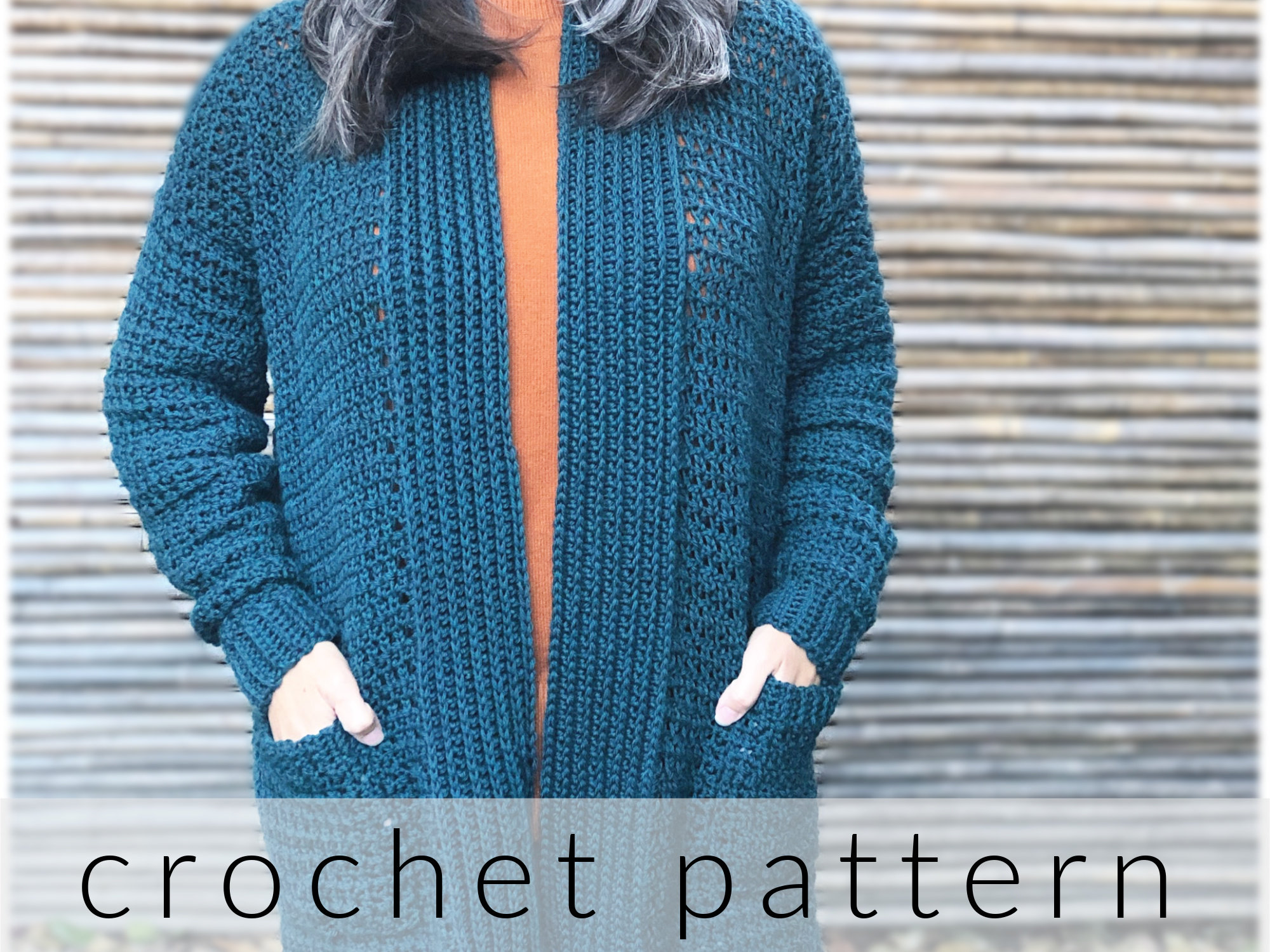 Crochet Pattern Easy Spring Cardigan Pattern Short Sleeve 