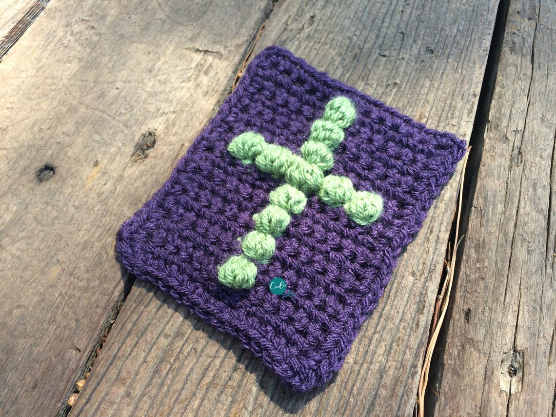 Crochet Pattern Pocket Prayer Cloth Pattern Cross Crochet Etsy