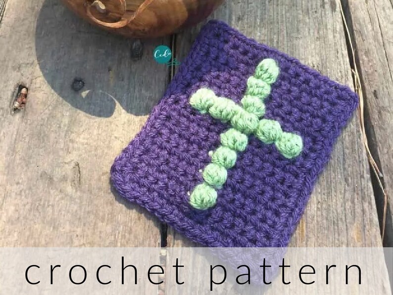 Crochet Pattern Pocket Prayer Cloth Pattern Cross Crochet - Etsy