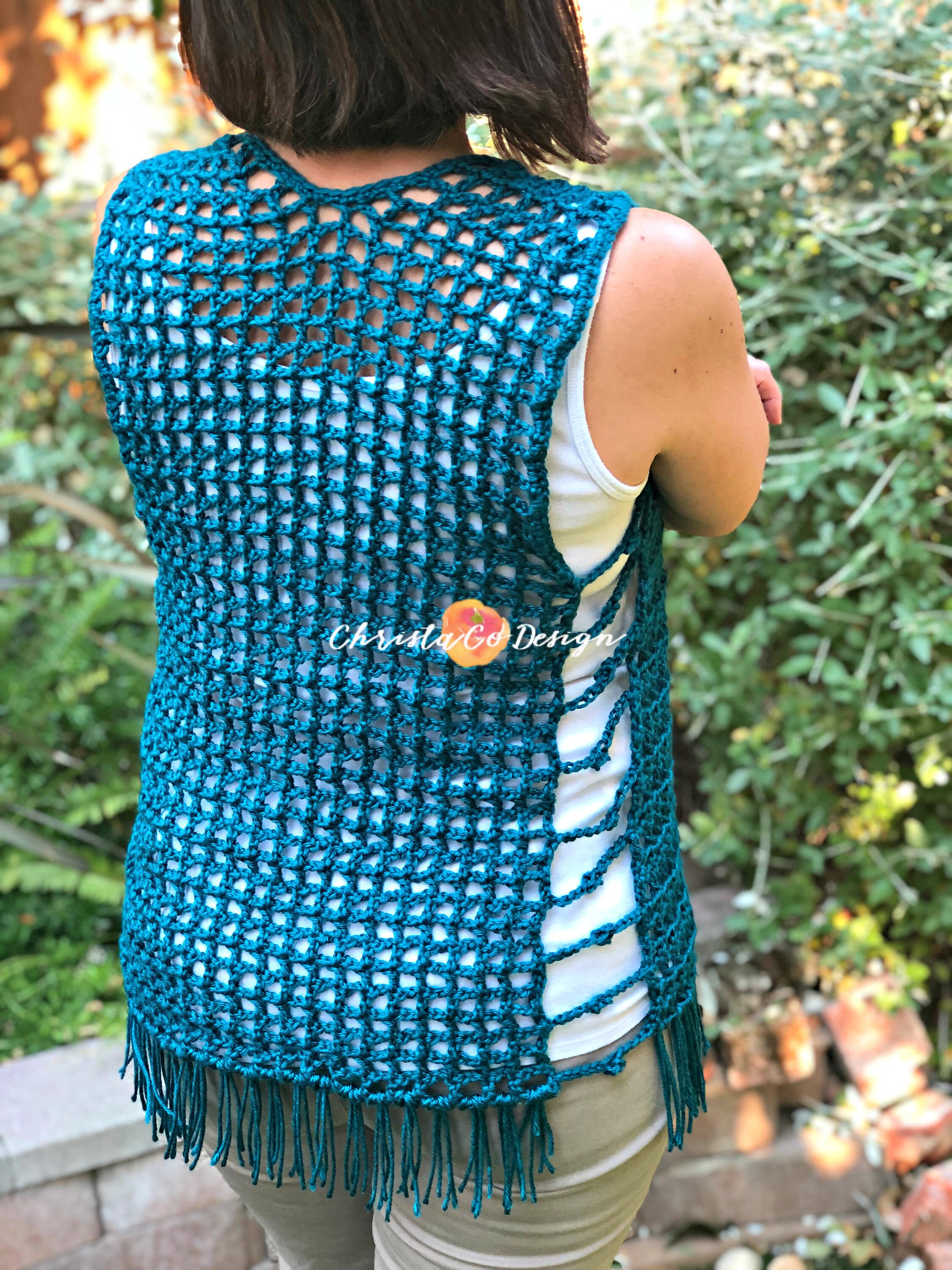crochet dolman sweater