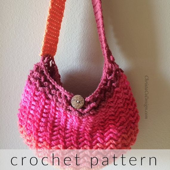 Crochet Pattern Boho Bag Tote Bag Pattern Crochet Purse Tote Crochet Pattern One Skein Crochet Tote Pattern Market Tote Pattern Etsy Canada