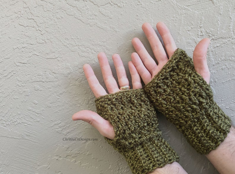 Fingerless Mittens Fingerless Gloves Men Wrist Warmers Crochet Pattern Crochet Pattern Matteo Fingerless Gloves Gloves Womens Patterns Kits How To Timeglobaltech Com