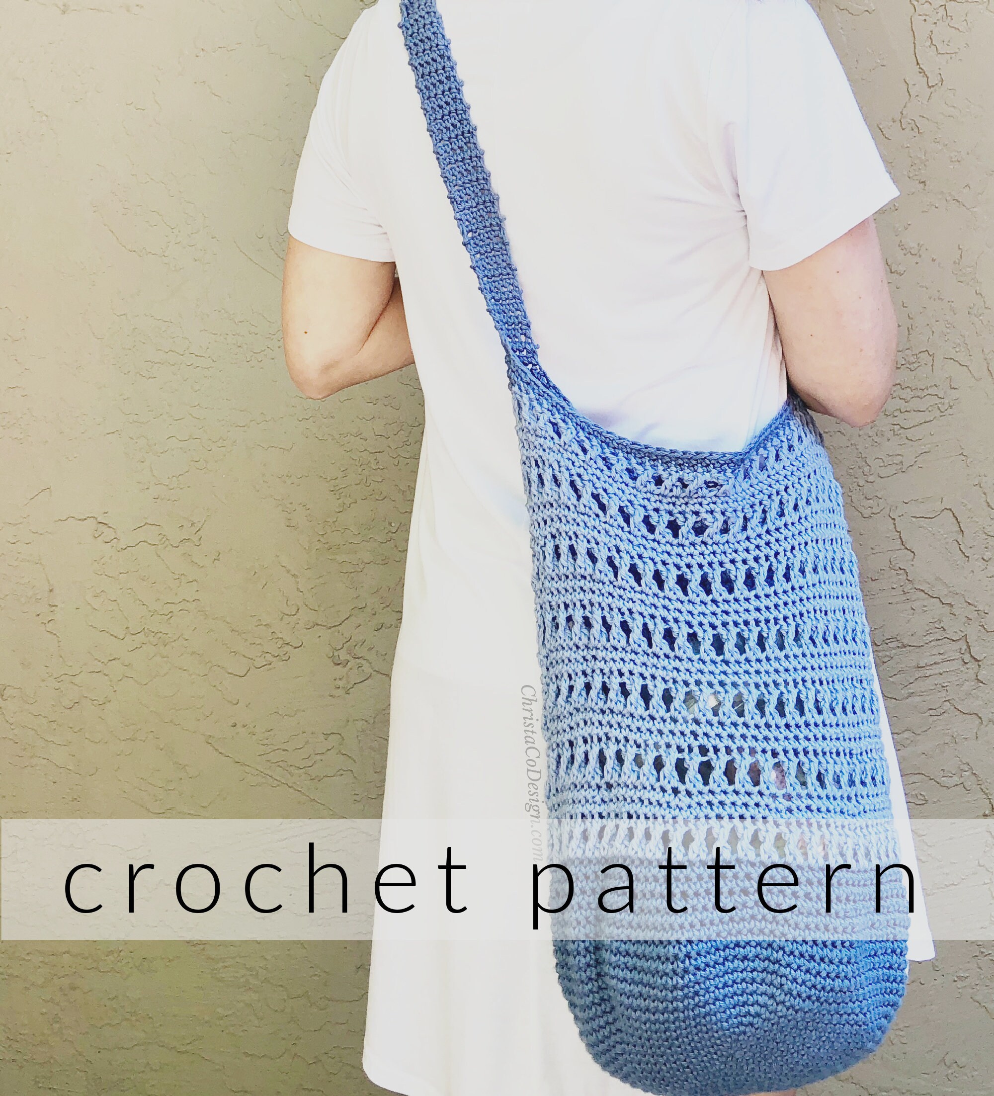 Boho Bag pattern by Crystal Marin