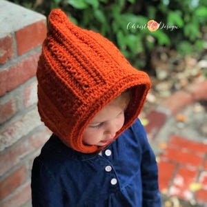 Pixie Spice Hat Crochet Pattern PDF - Intermediate Aran Yarn