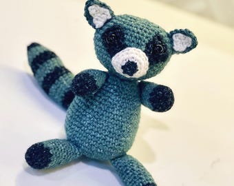 Raccoon Doll Pattern PDF - Easy Animal Pattern