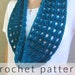 see more listings in the Crochet Scarf Patterns section