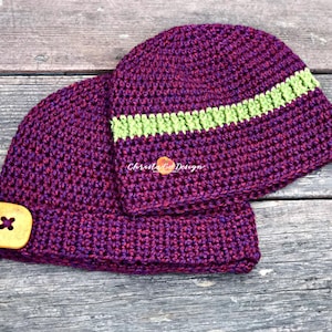 Embellished Basic Beanie Crochet Pattern PDF