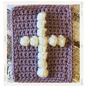 Pocket Prayer Cloth, Intermediate Crochet Pattern, Aran Yarn Spiritual Accessory for Meditation & Comfort