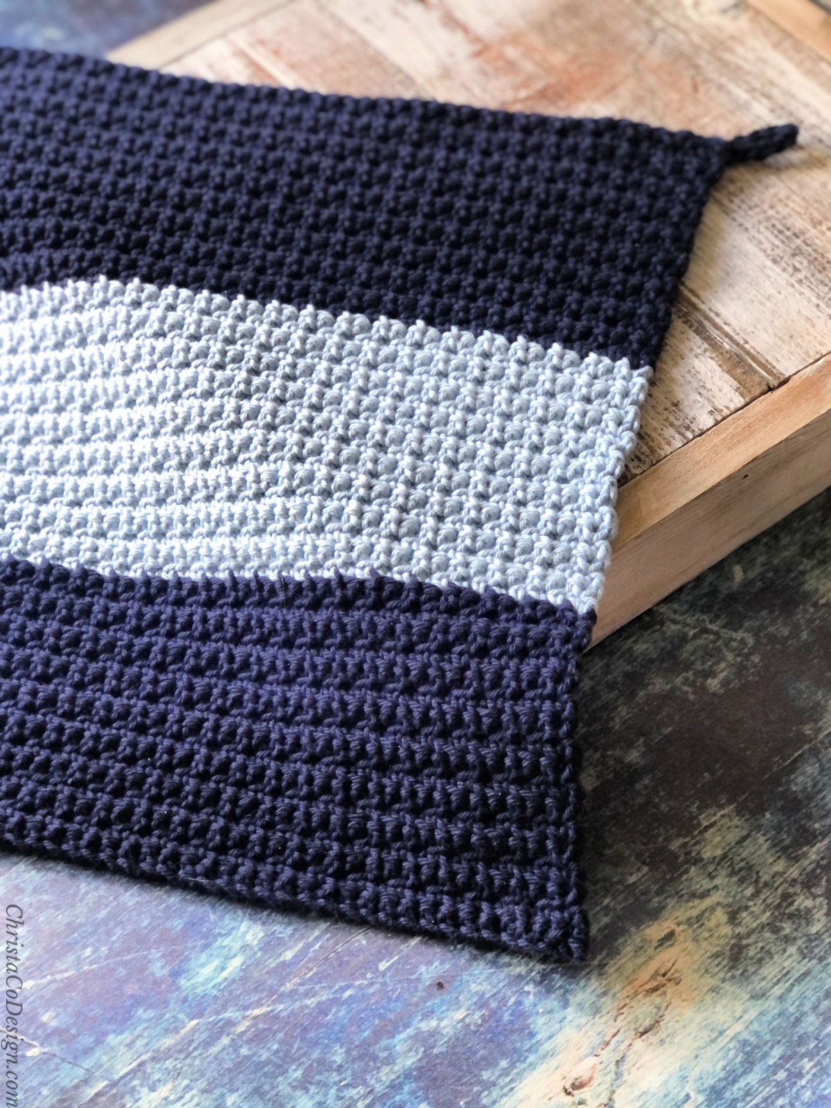 35 Crochet Patterns for the Kitchen You’ll Want to Make 6 Crochet Textured Dishcloth