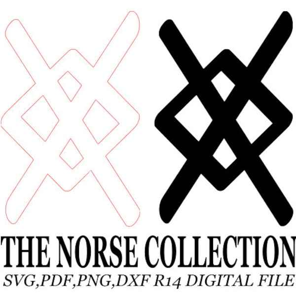 Gungnir The Norse collection Digital download svg png dxf pdf files one digital file ideal crafts artwork viking norse pagan wiccan