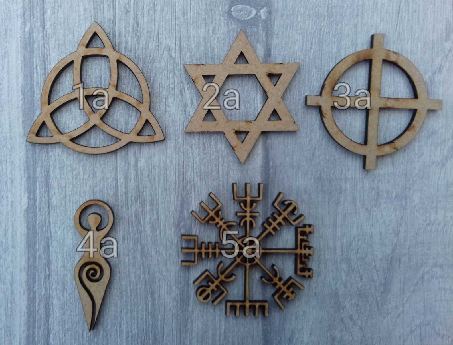 Any 5 Laser Cut Novelty Esoteric Shapes for Crafting Craft Etsy