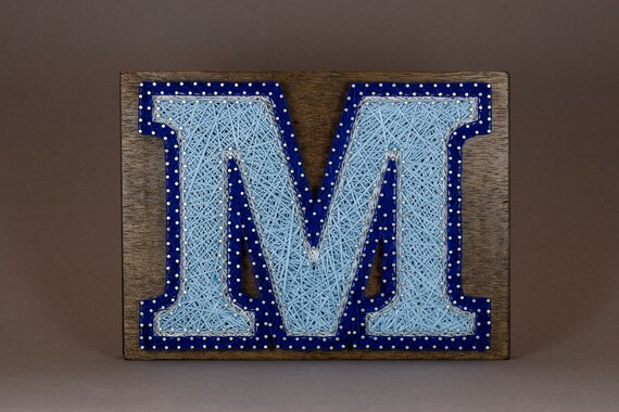 University Of Maine String Art Umaine Orono Black Bears Wall Etsy