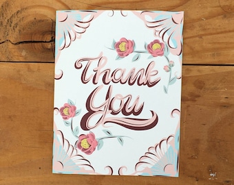 Thank You Greeting Card