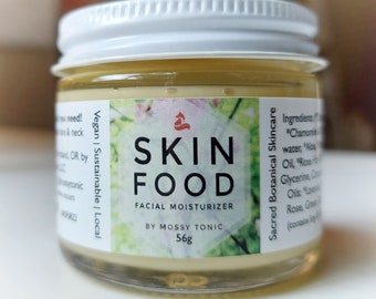 SKINFOOD face moisturizer | Nourishing oils with Lavender, Rose & Frankincense for clear, soft and healthy skin