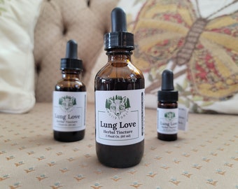 Lung Love Tincture | Special Order 4oz