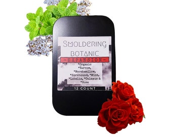 Expansion | Smoldering Botanic Blends | 12 count | Featuring Lavender, Mugwort & Skullcap!