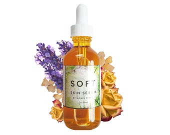 SOFT Skin Serum | Nourishing oils with Lavender, Rose & Frankincense for clear, soft and healthy skin