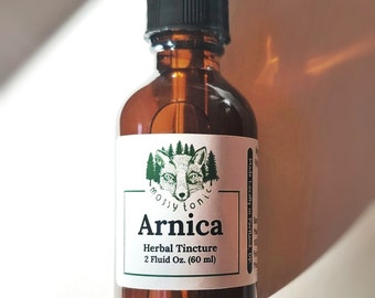 Arnica Tincture 2oz | For Topical Use Only | Organic