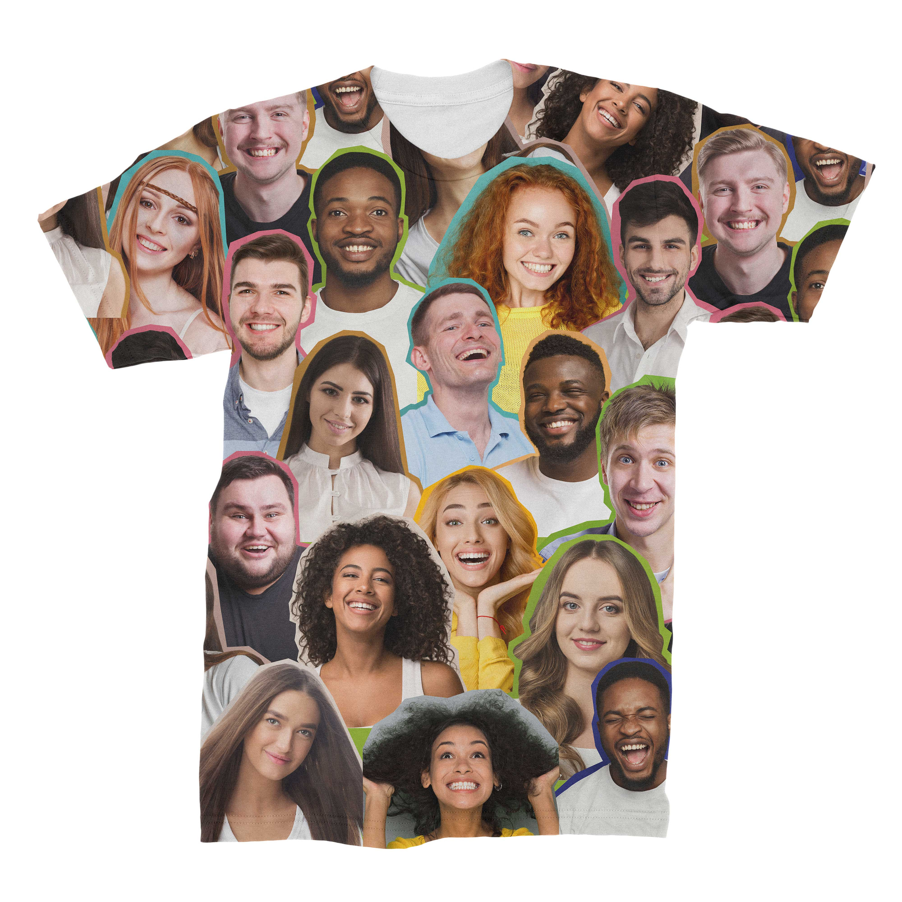 Discover T-Shirt Personnalisé Avec Collage De Photos T-Shirt 3D Personnalisé