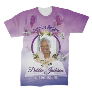 Custom Memorial Rest in Peace T-Shirt