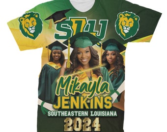 Personalized All Over Print Graduation T-Shirt