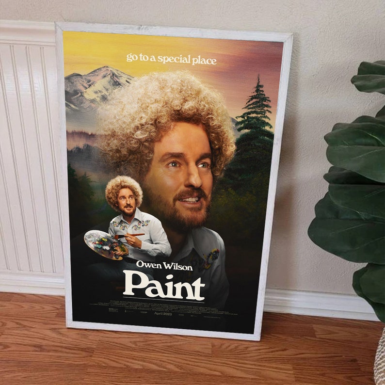 PAINT 2023 Poster PAINT Movie Poster Etsy Canada