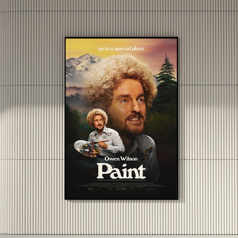 PAINT 2023 Poster PAINT Movie Poster Etsy Canada