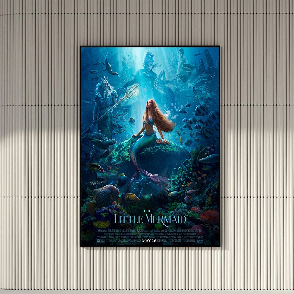 The Little Mermaid, The Little Mermaid Print, Disney The Little Mermaid ...