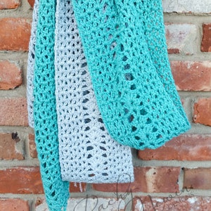 Dreamtime Spring Scarf, crochet scarf pattern, crochet pattern, scarf pattern, crochet scarf, lacy crochet scarf, crocheted scarf,