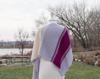 Follow Your Arrow Shawl, crochet shawl pattern, crochet pattern, shawl pattern, crocheted shawl, pattern for shawl, triangle shawl pattern